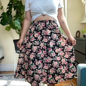 Vintage midi skirt